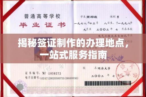 梁河揭秘签证制作的办理地点，一站式服务指南
