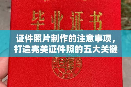 梁河证件照片制作的注意事项，打造完美证件照的五大关键点